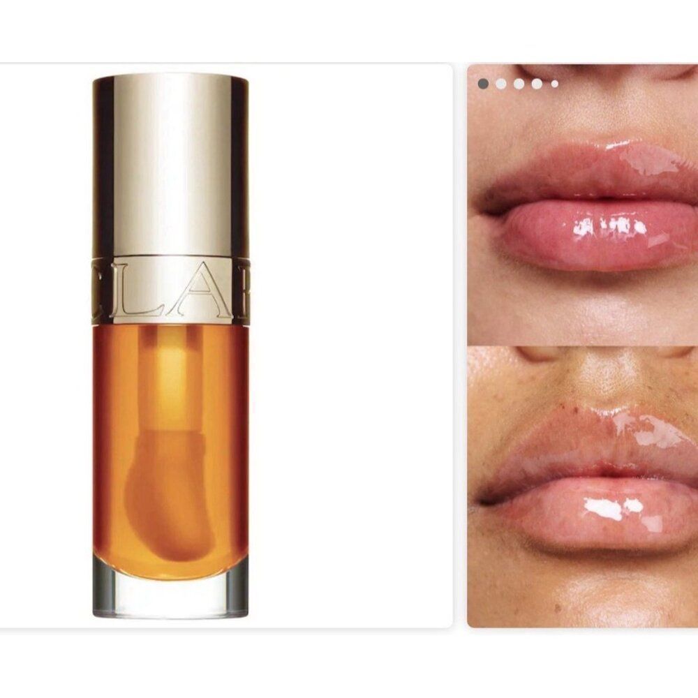 clarins 01 lip comfort oil Honey Clear Tester